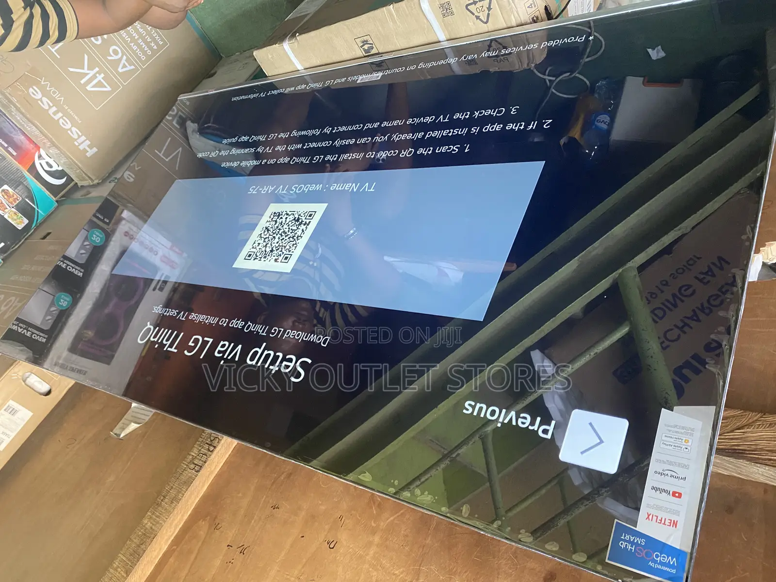 Lg 75” Webos Uhd Smart Tv
