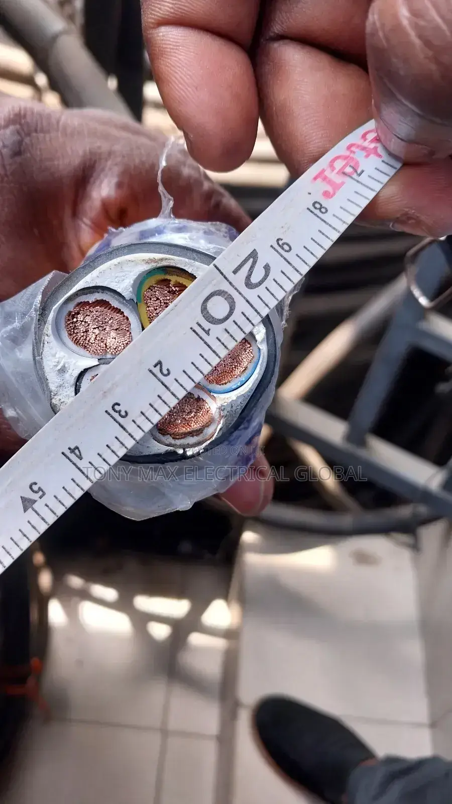 100%copper 50mm 5core Flexible Cable