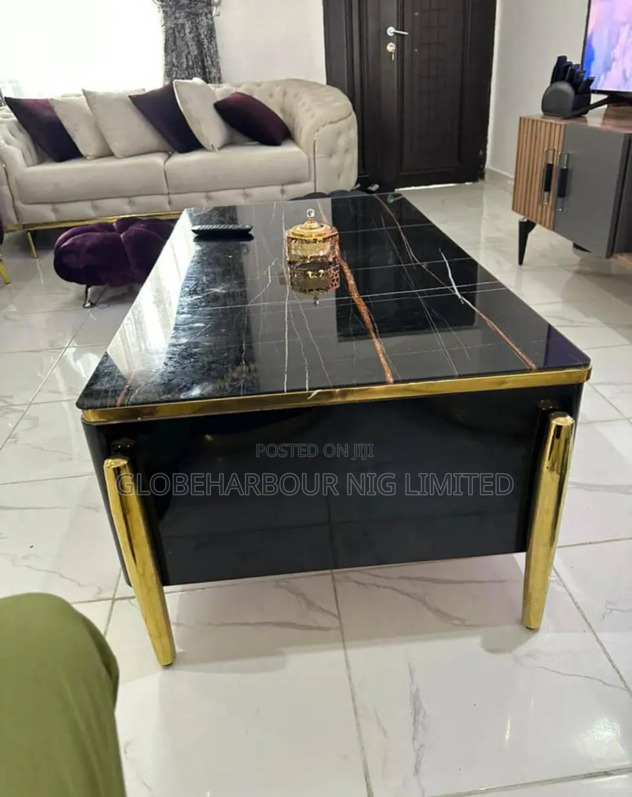 Mable Top Luxury Center Table