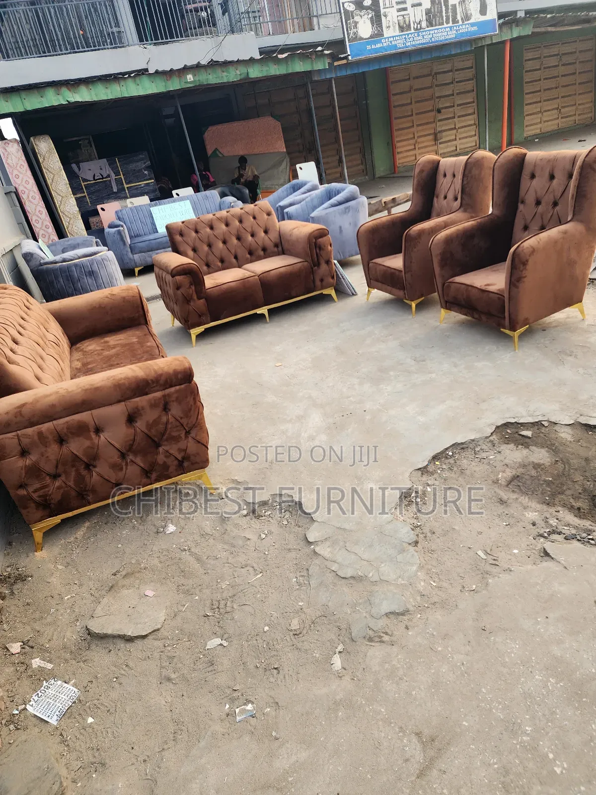 Brand New Constructed 7 Seaters Chair.