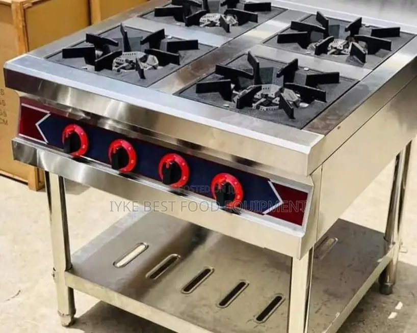 4 Burner Free Stand Gas Cooker
