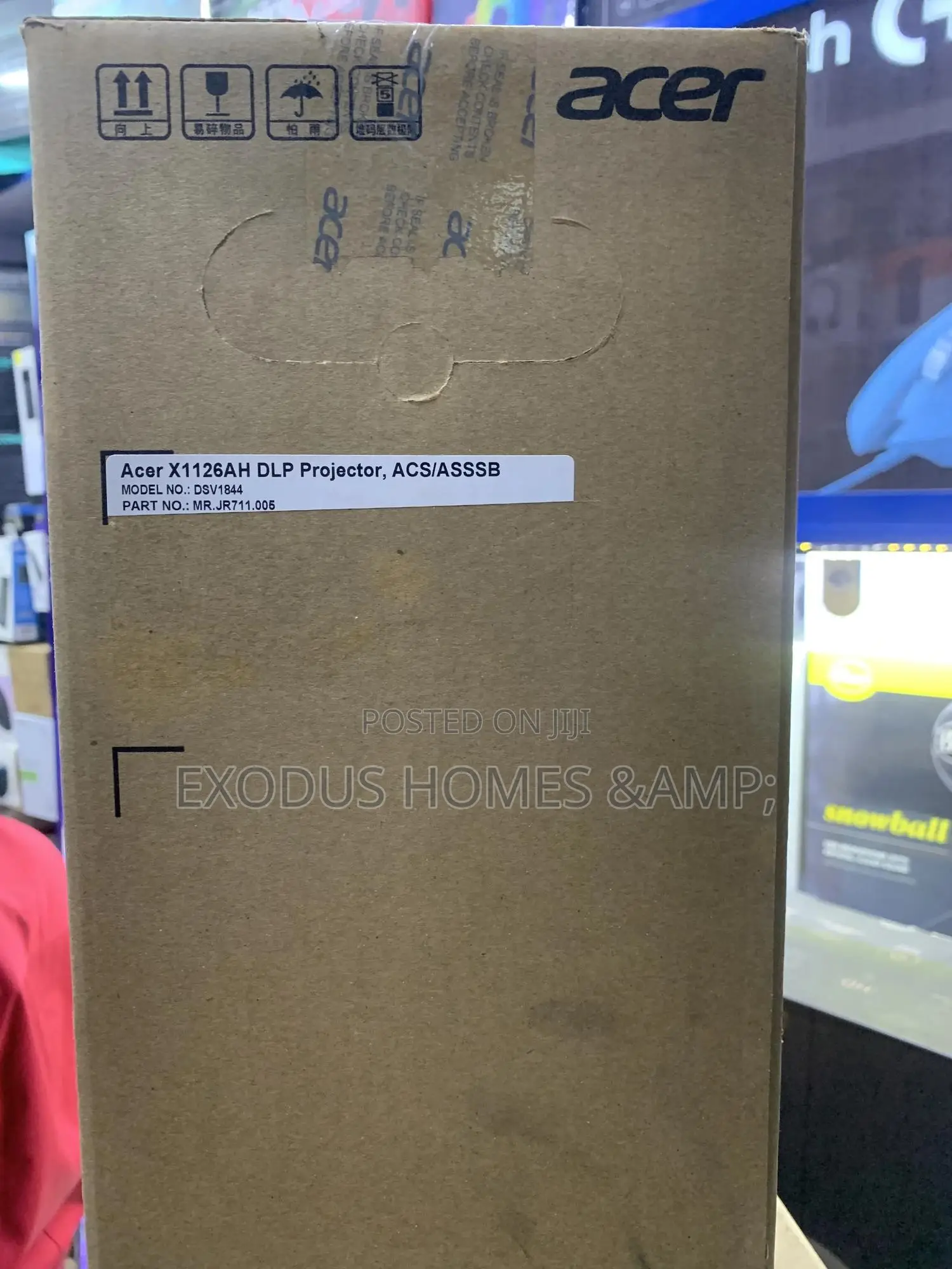 Acer X1126AH SVGA 4000 Lumens 800 X 600 Projector | DLP