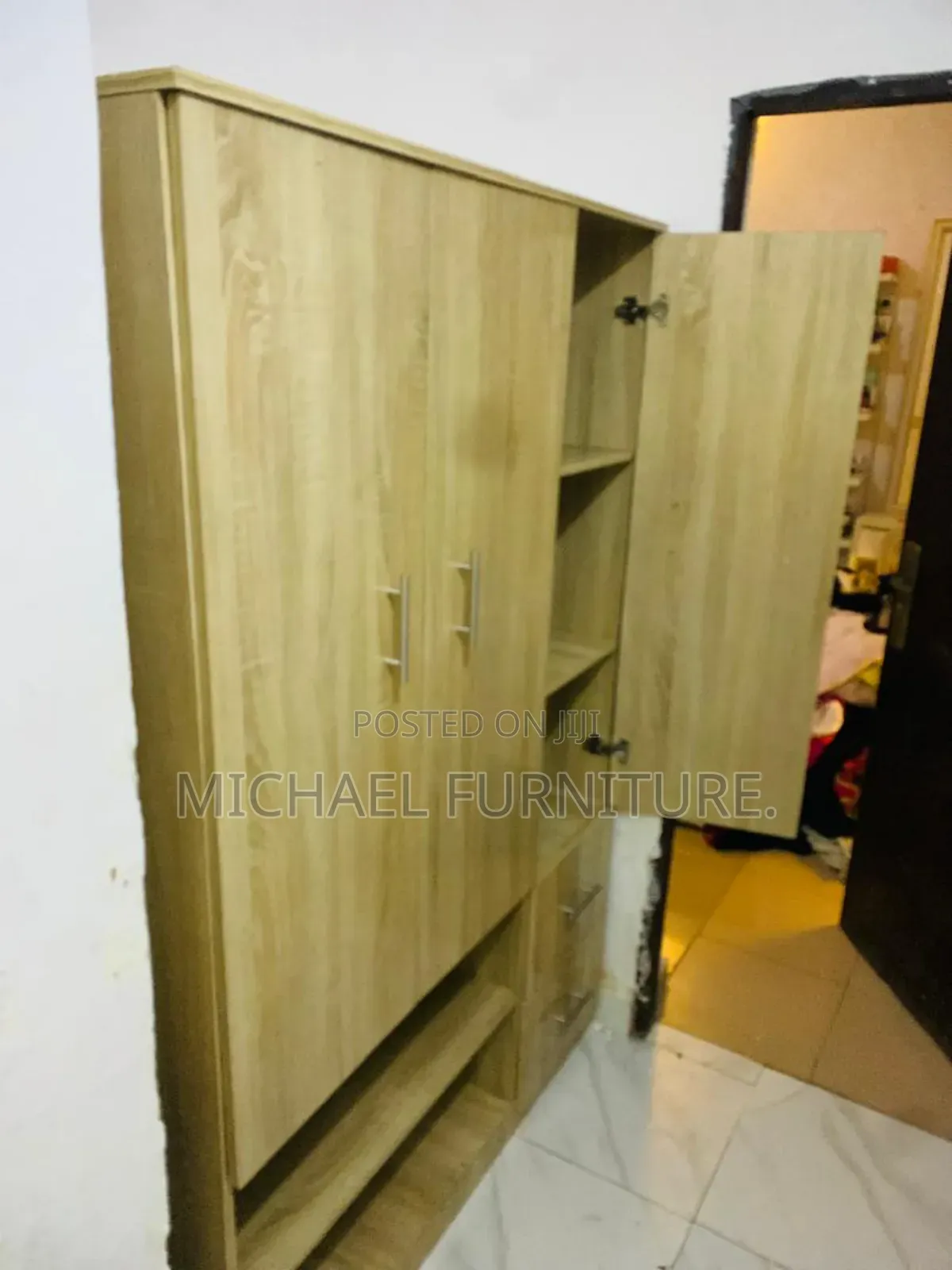 Sturdy and Well Constructed 4 by 6 Wardrobe