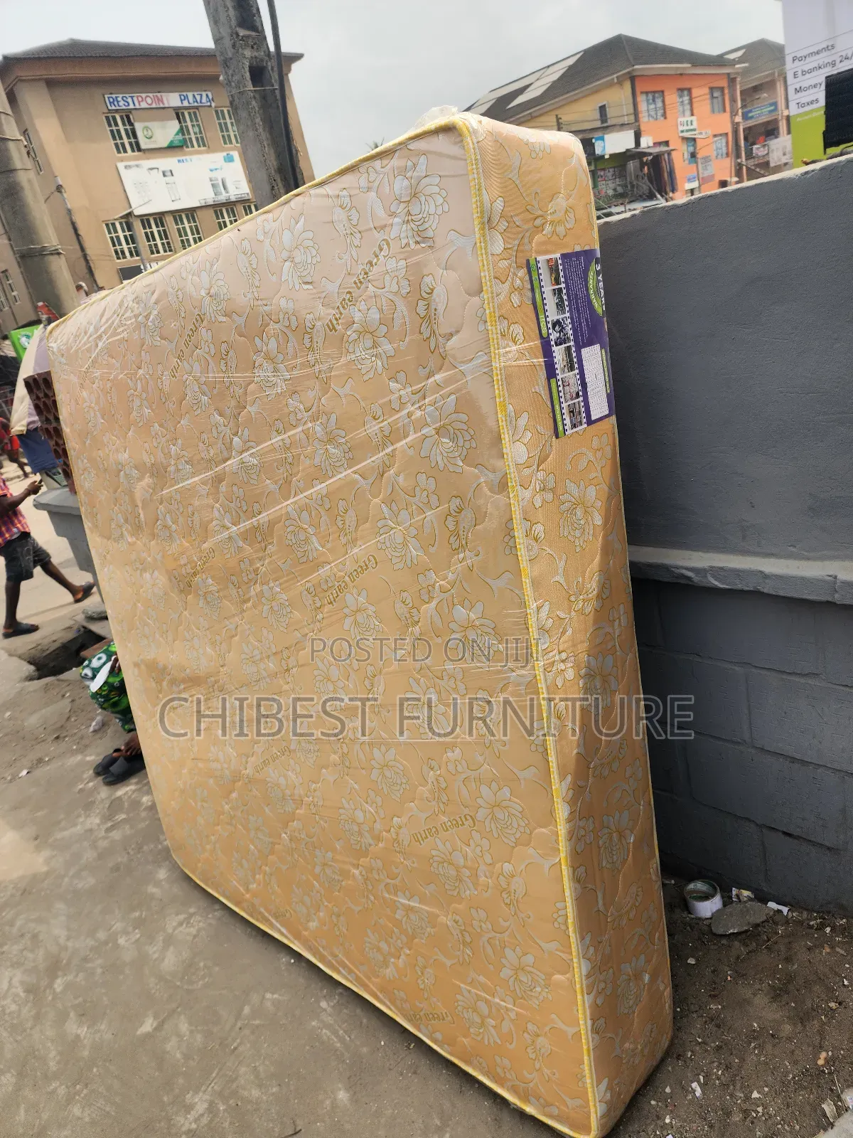 Quality 6by6 12inches Semi-Orthopedic Mattress.