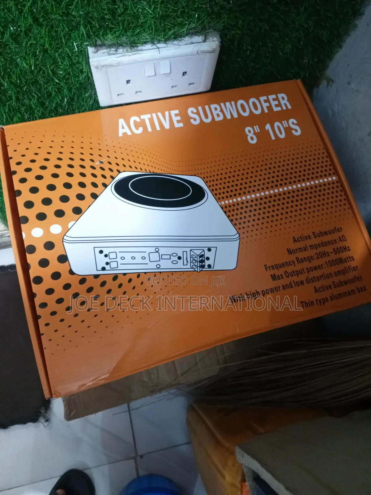 Under Seat Woofer With Wires.