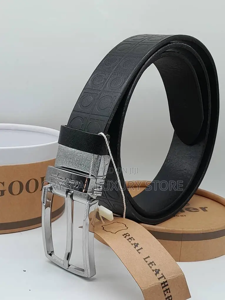 Mont Blanc Quality Luxury Men Genuine Leather Belts