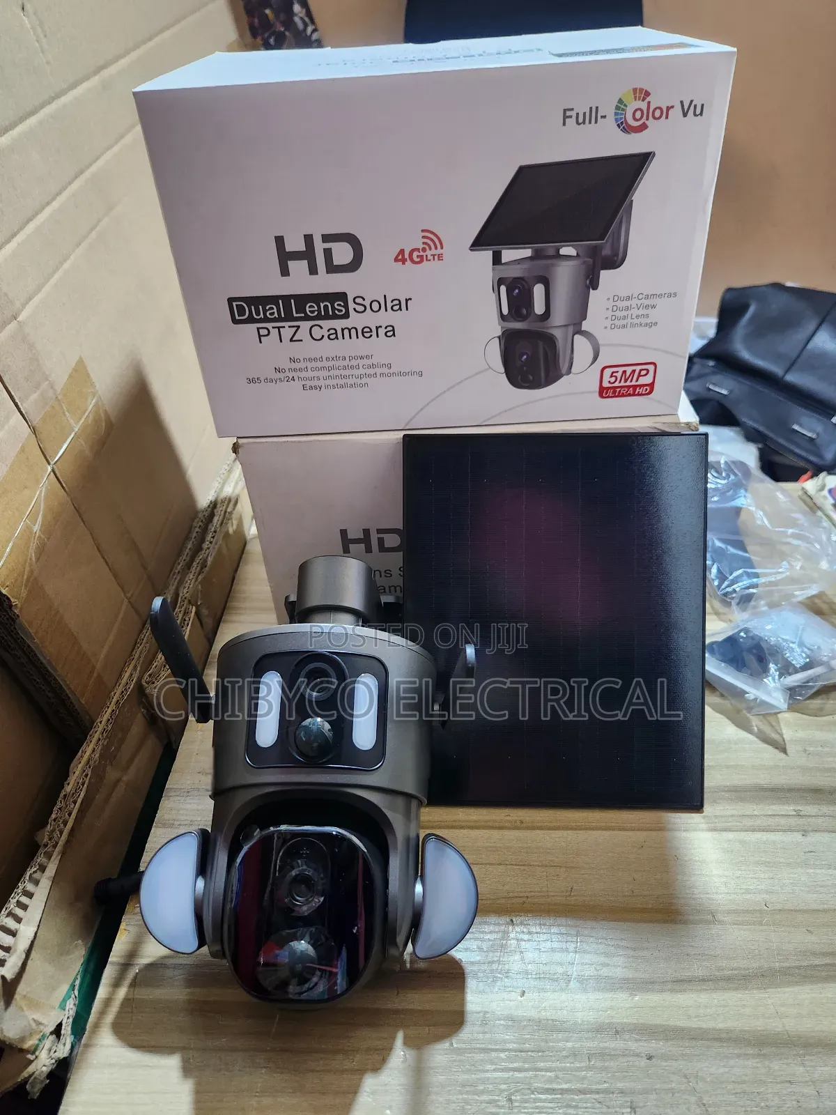 4g Dual Lens Solar Camera Ubox