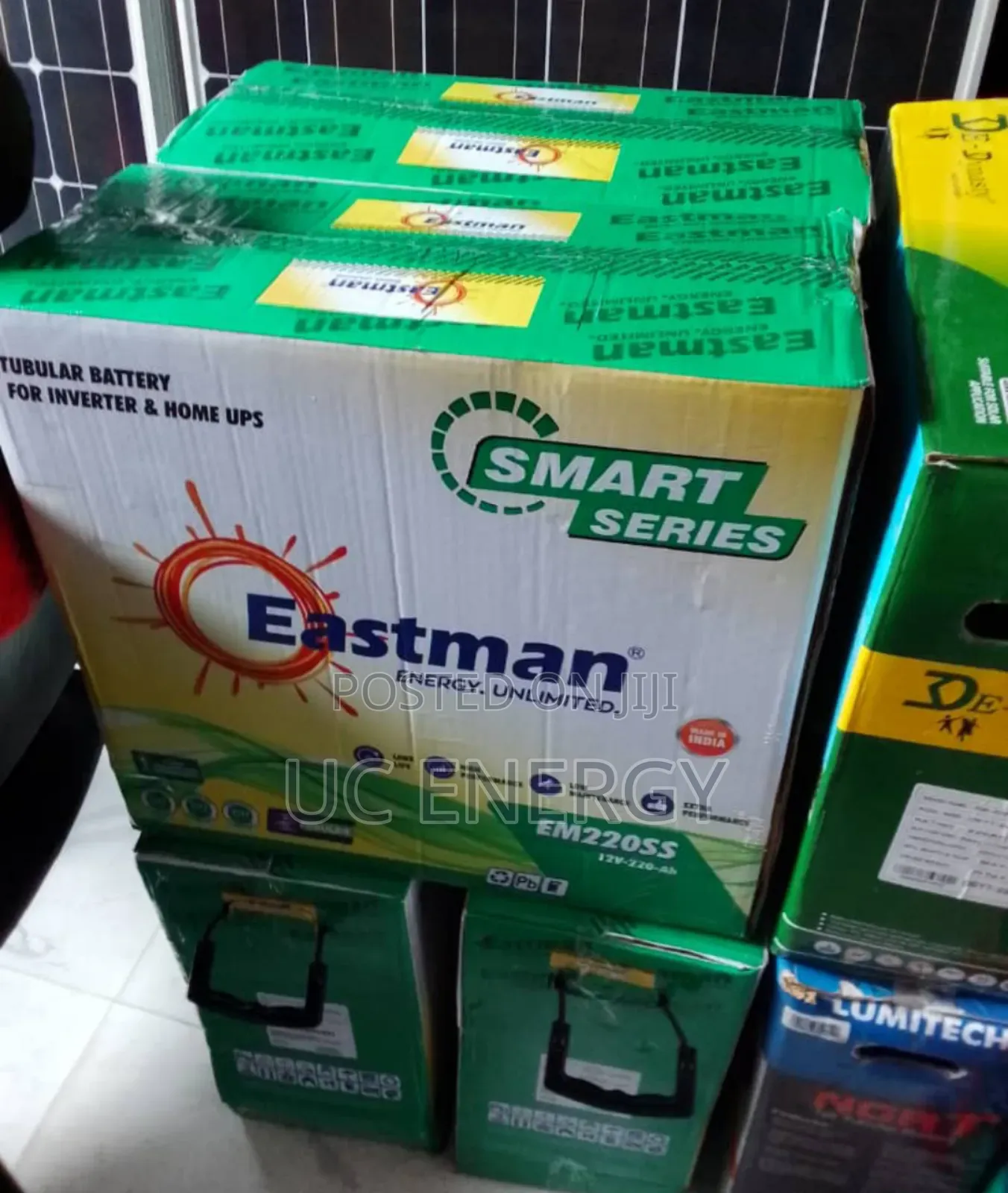 220ah Eastman TUBULAR BATTERY 12 V
