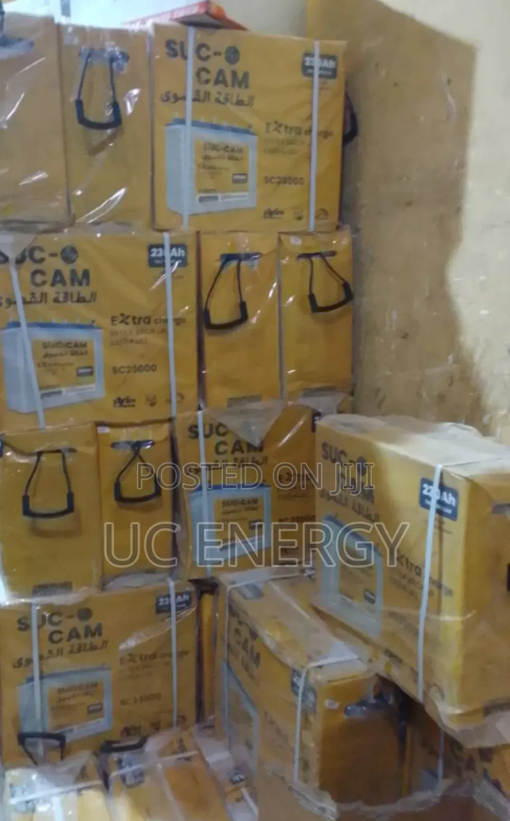 220ah SUC-CAM TUBULAR BATTERY 12 V