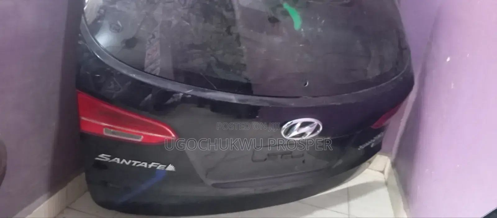 Back Boot for Hyundai Santa Fe 2012