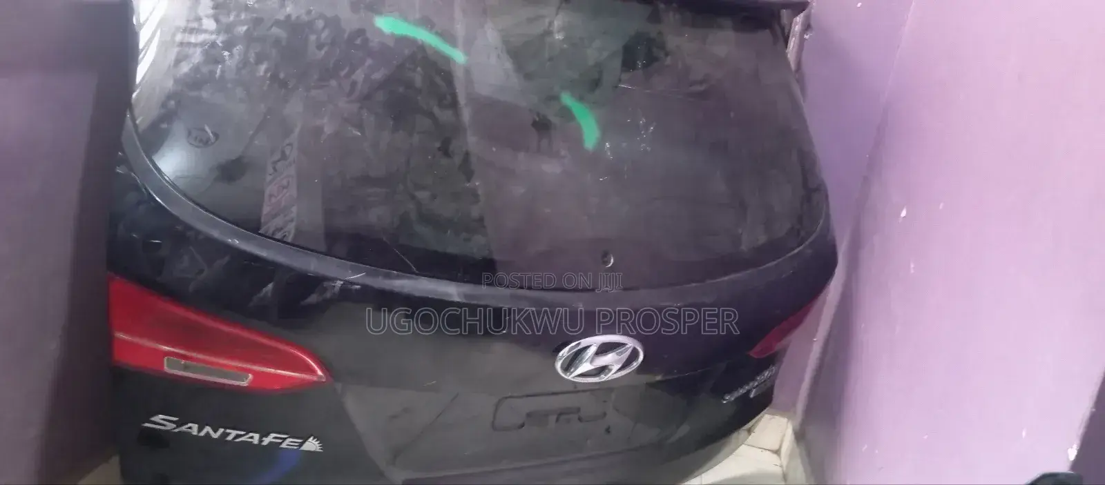 Back Boot for Hyundai Santa Fe 2012