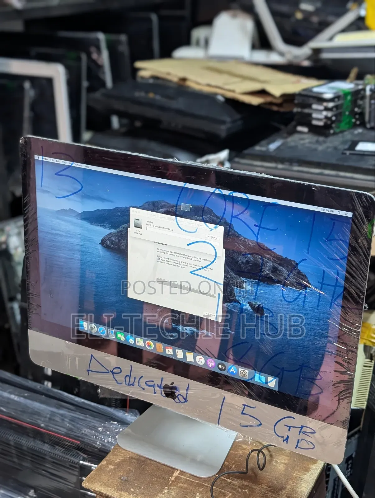 Desktop Computer Apple iMac 8GB Intel Core i5 HDD 1T