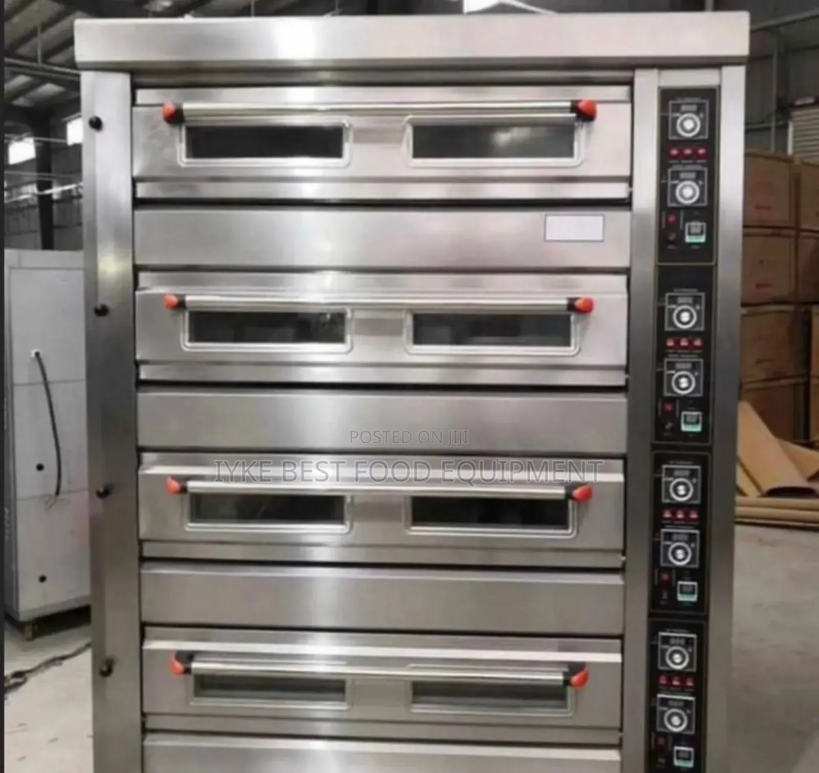 4decking 16 Trays Gas Industrial Baking Oven