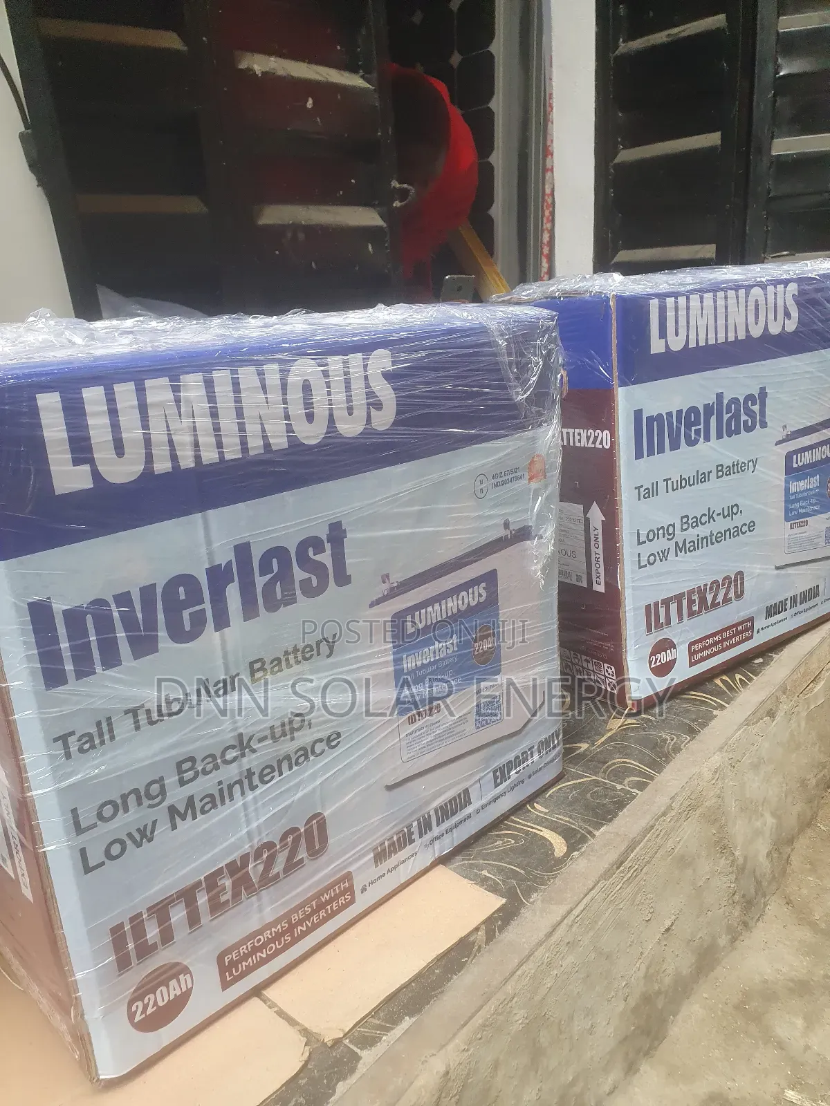 Luminous Inverlast Tubular Batteries 220ah 12v