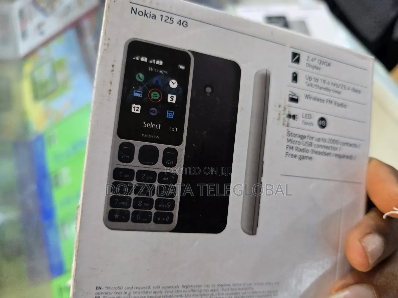 New Nokia 125 Black