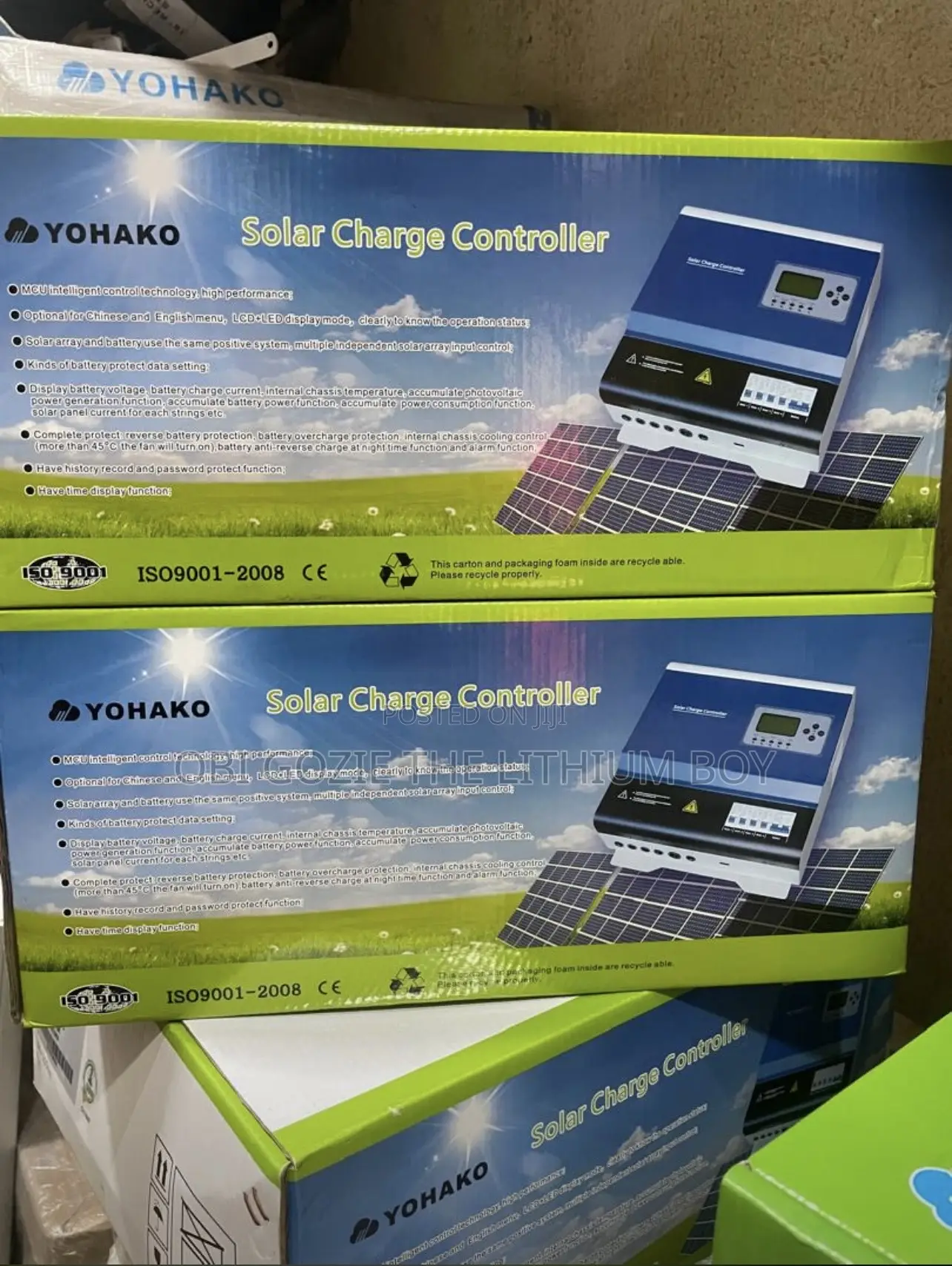 80ah-384v Yohako MPPT Solar Charge Controller. Best Wholesale in Lagos