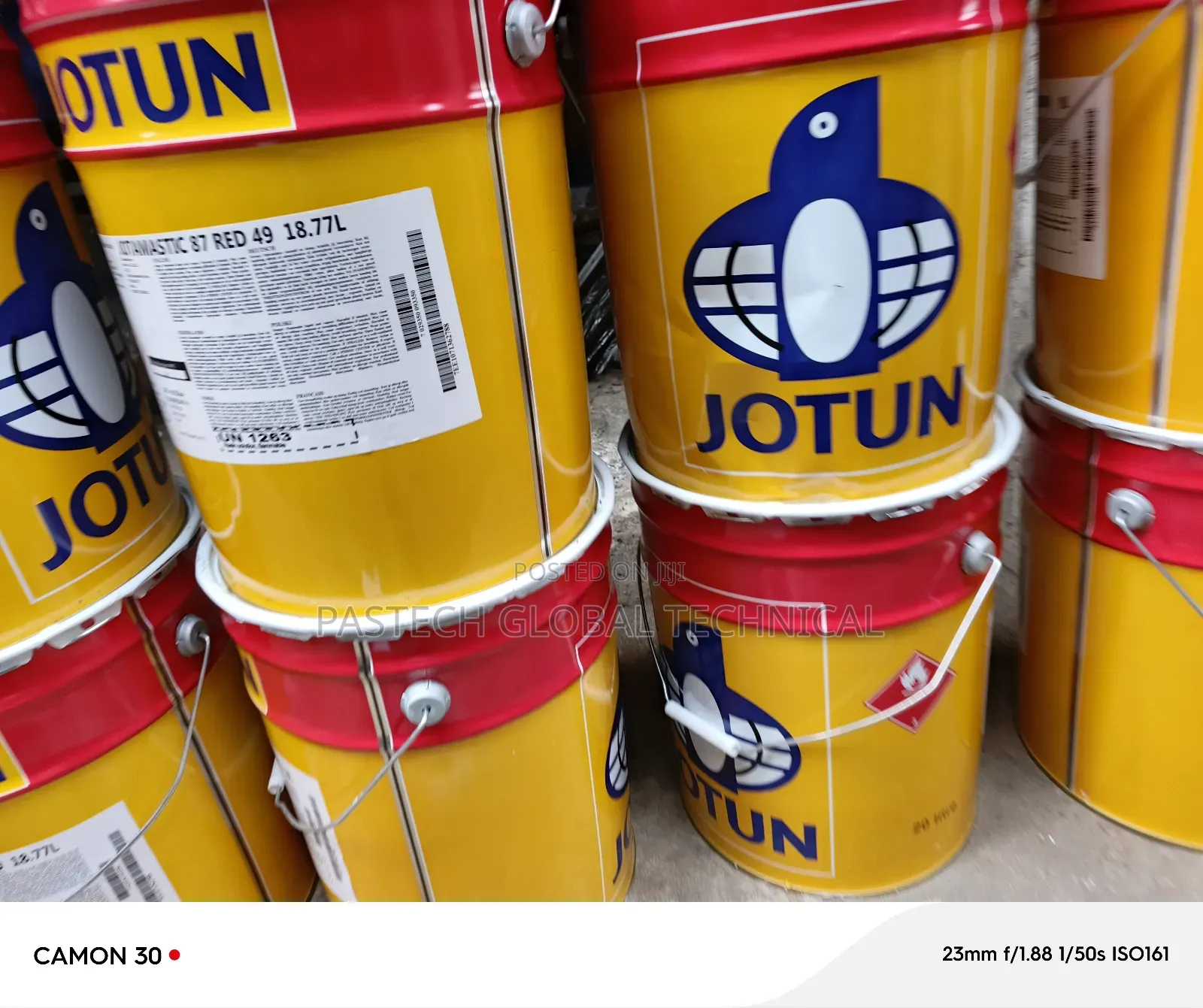 Jotun Jotamastic 89 Red 49 Marine Paint (A and B) Component