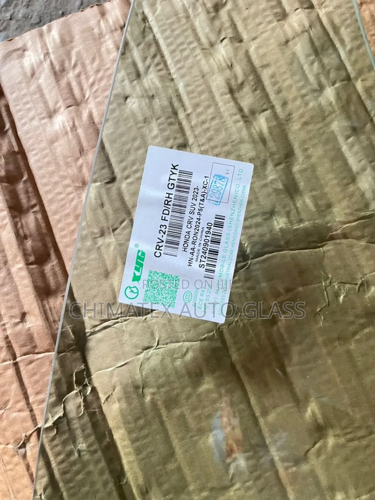 Honda CRV 2024 Windscreen Doors Glass All Available