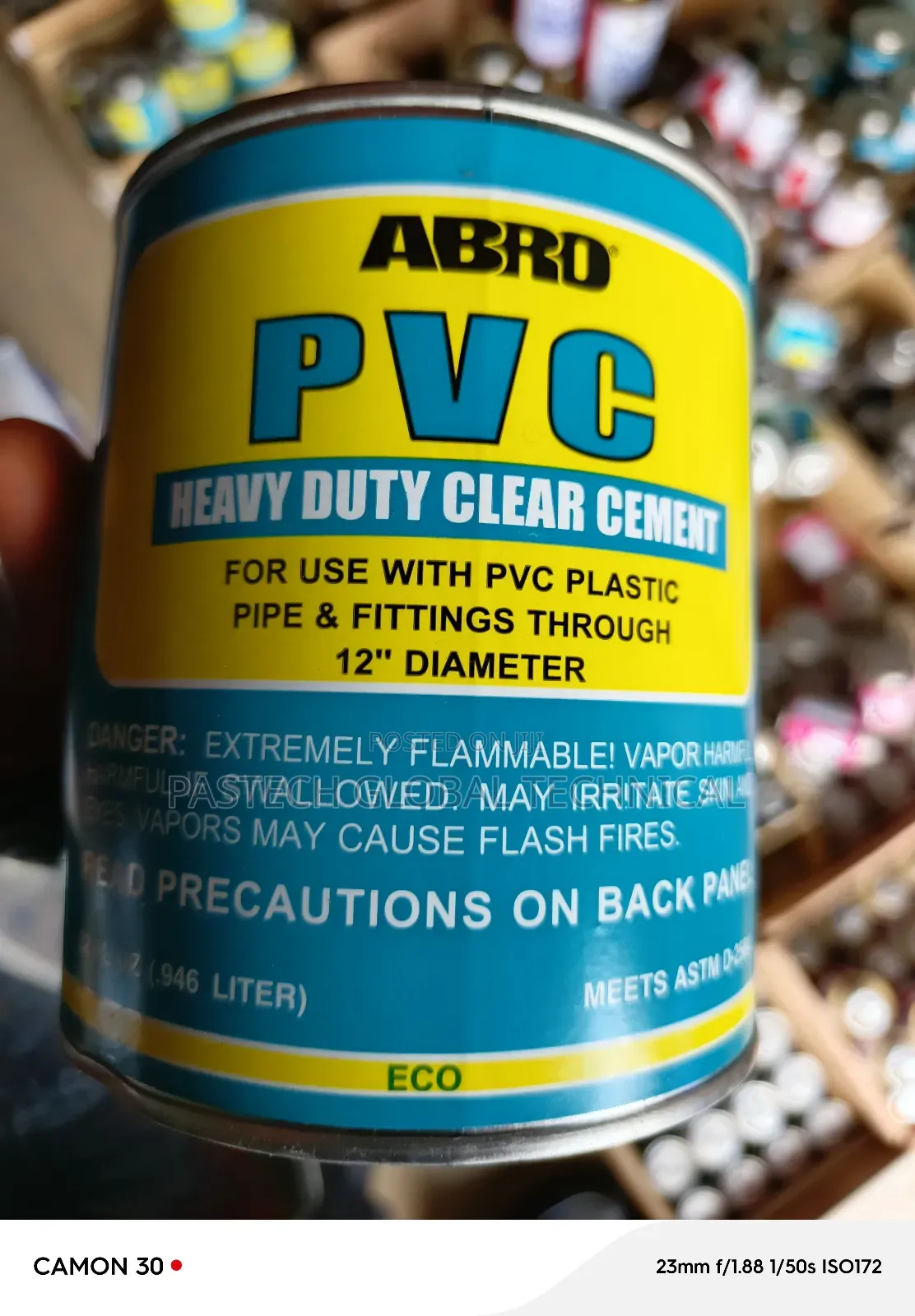 Abro PVC Heavy Duty Clear Cement
