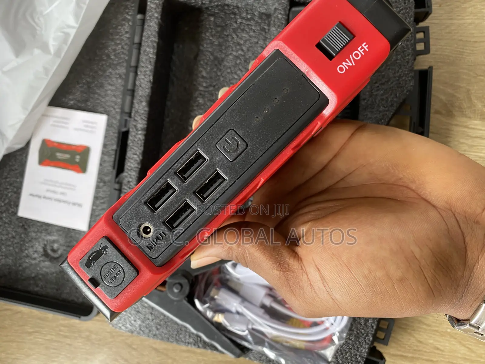 High Power Jump Starter Battery Capacity 99800mah