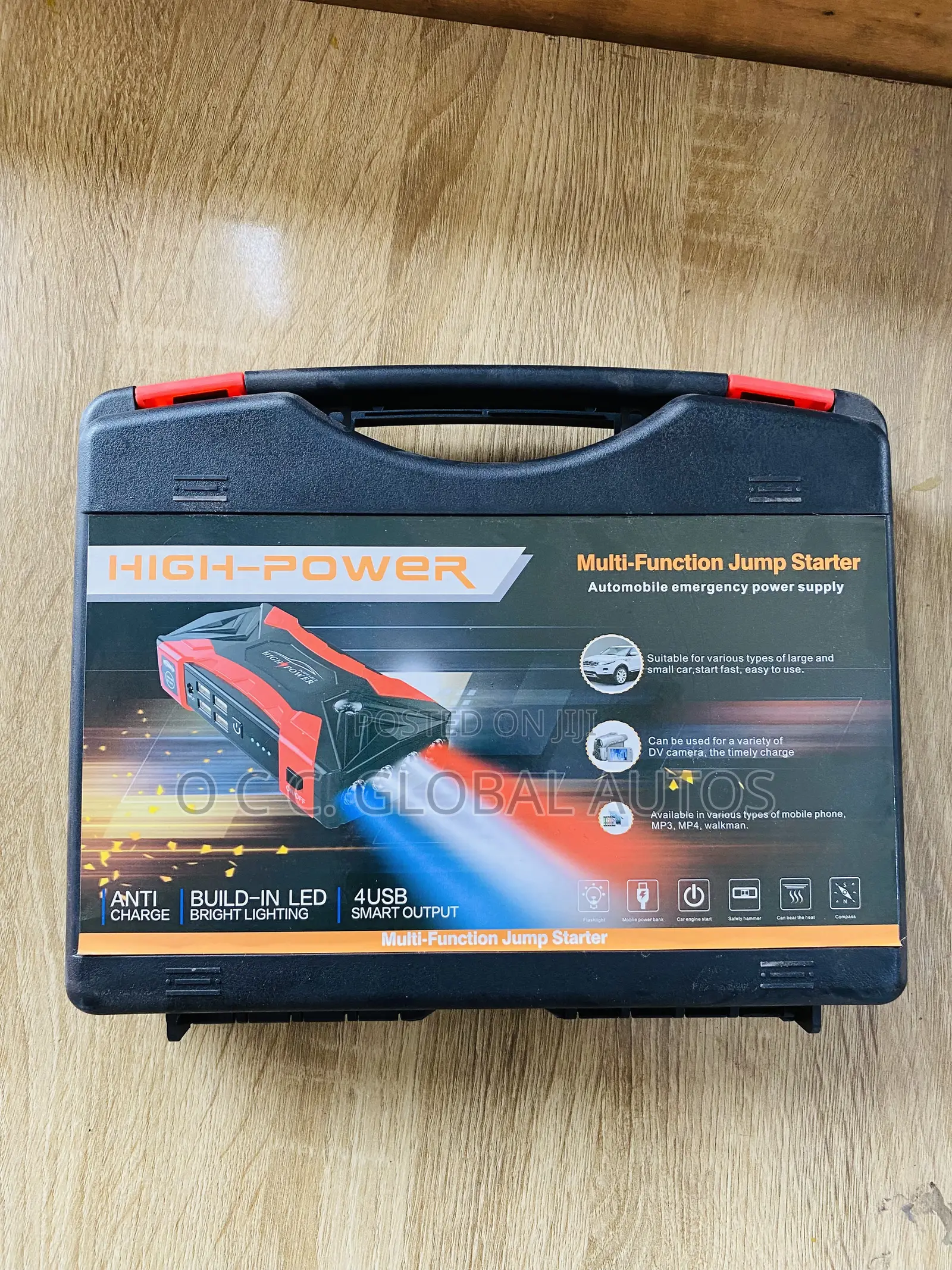 High Power Jump Starter Battery Capacity 99800mah