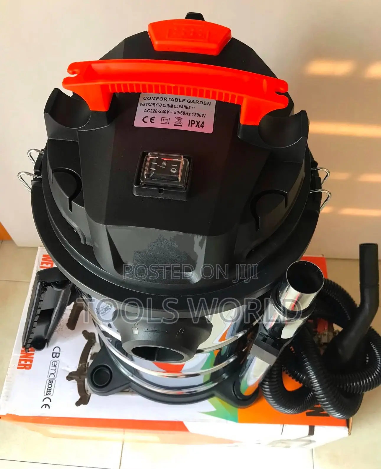 Comfortable Garden Industrial Wet and Dry Vacuum Cleaner 30L