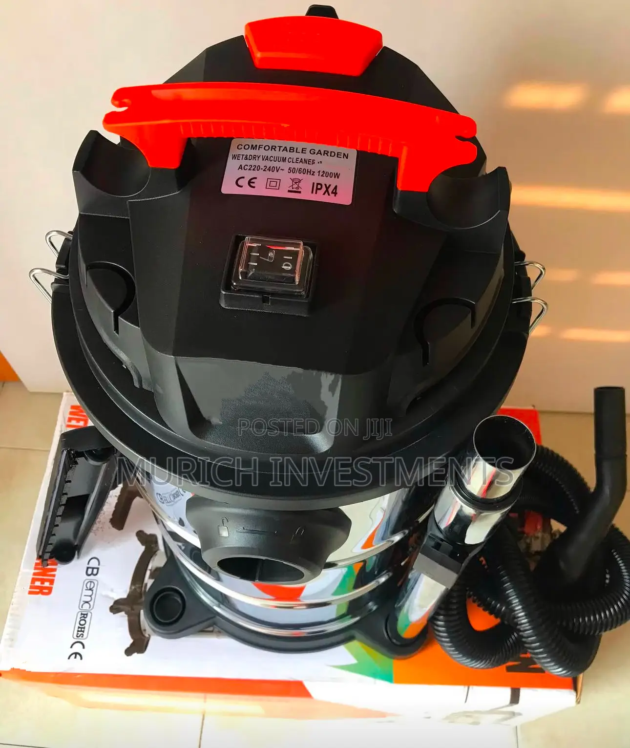 30L Comfortable Garden Industrial Wet and Dry Vacuum Cleaner