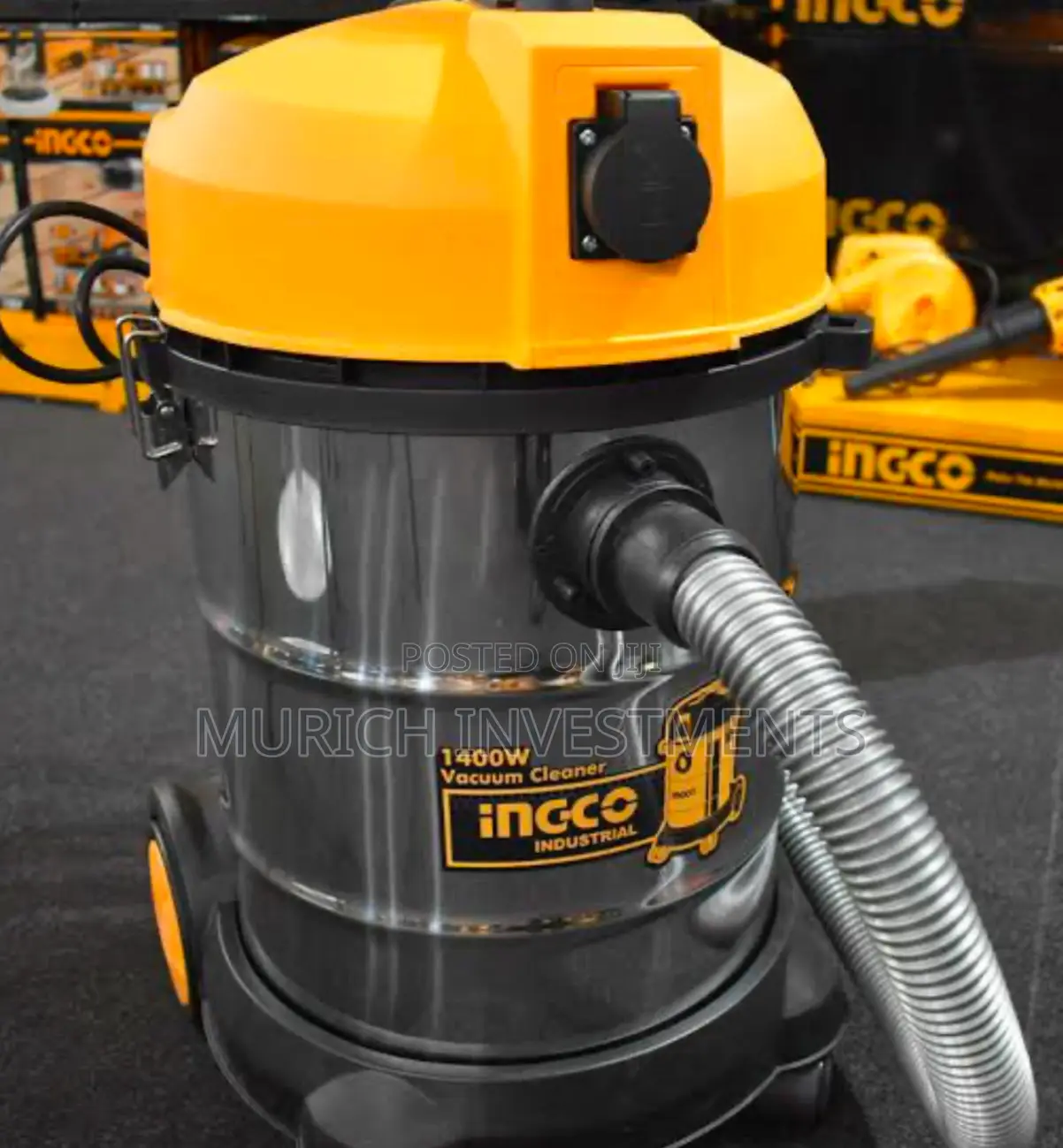 1400W Wet Dry Vacuum Cleaner 30 Liters - VC14301