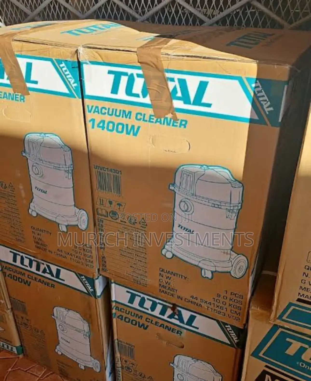 Total Vacuum Cleaner Wet Dry 1400w - Tvc14301 Industrial