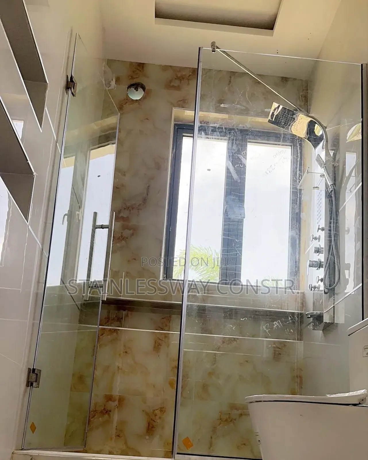 Shower Glass Cubicle Axle