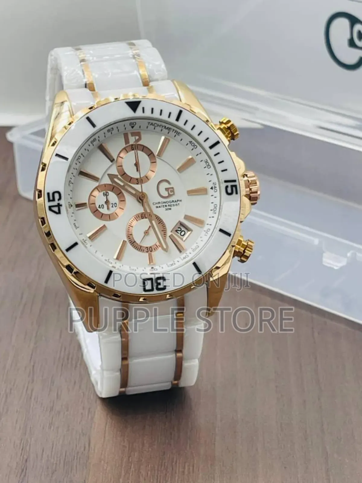 Gc Quality Ceramic-Chronograph-Wristwatch