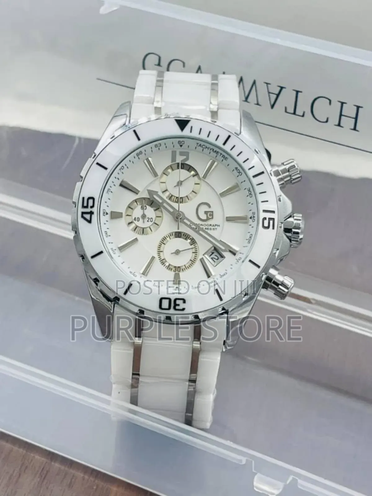 Gc Quality Ceramic-Chronograph-Wristwatch
