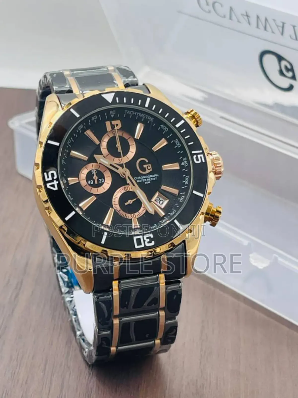 Gc Quality Ceramic-Chronograph-Wristwatch