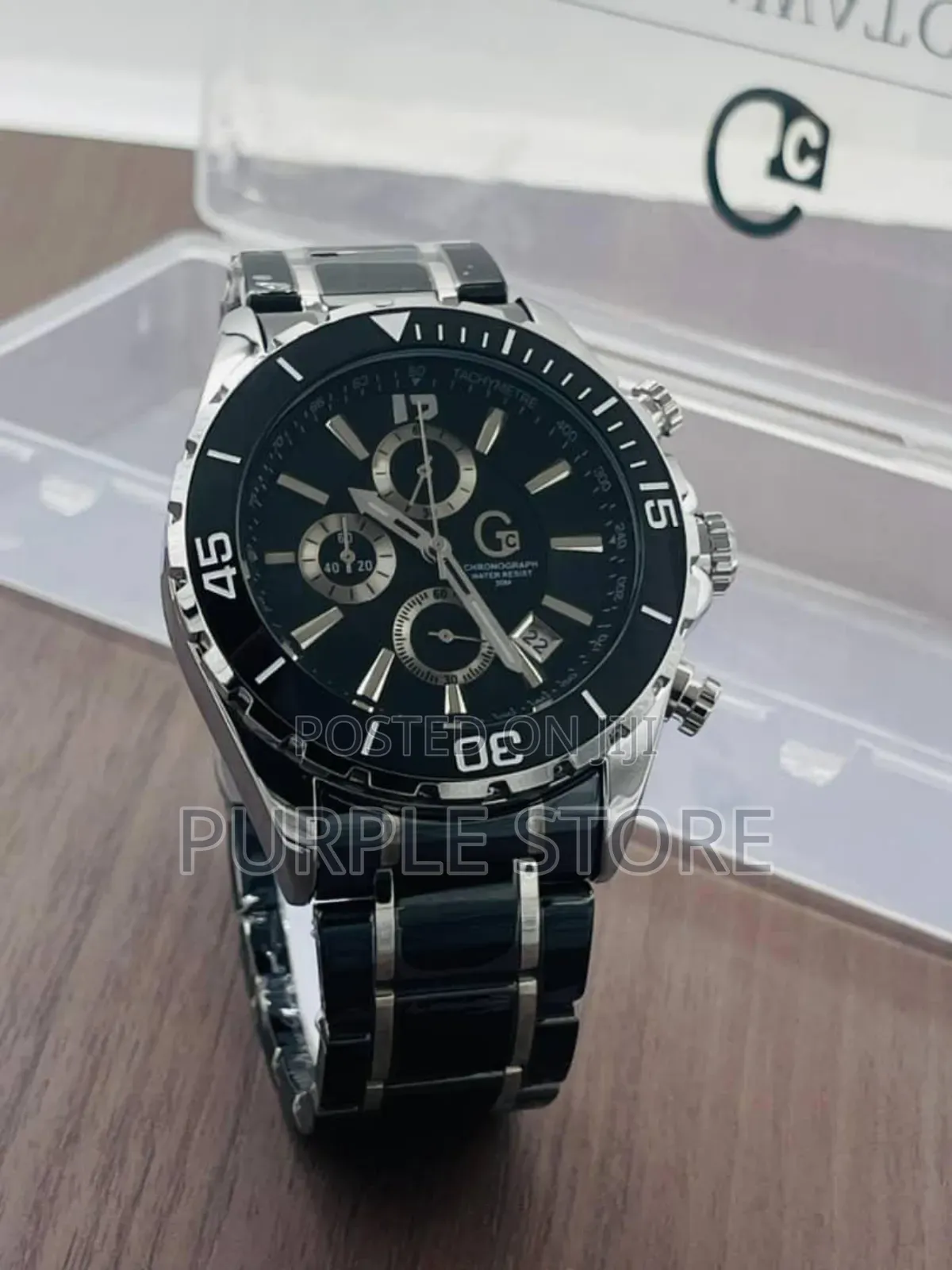 Gc Quality Ceramic-Chronograph-Wristwatch