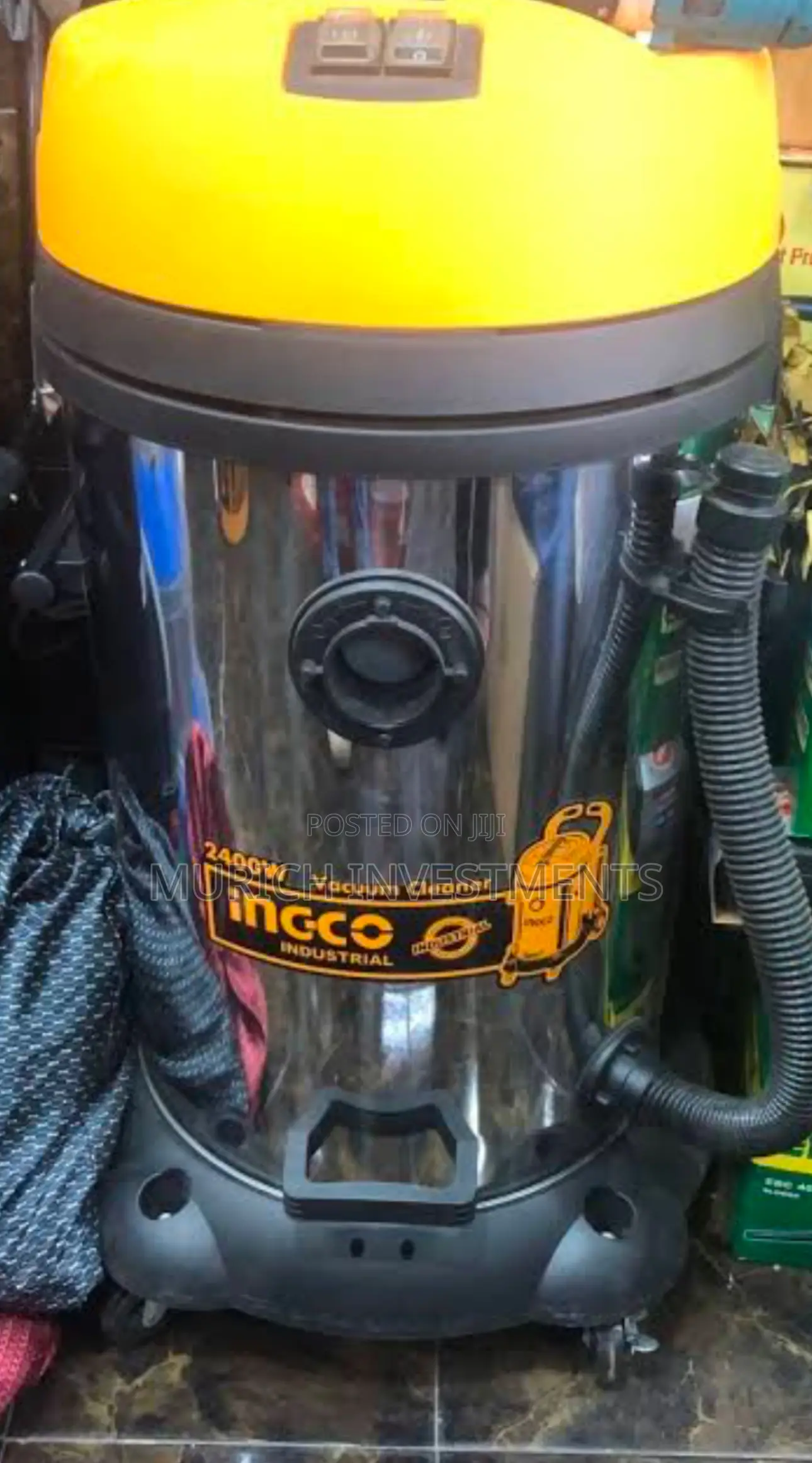 INGCO 2400W 75L Wet Dry Vacuum Cleaner VC24751
