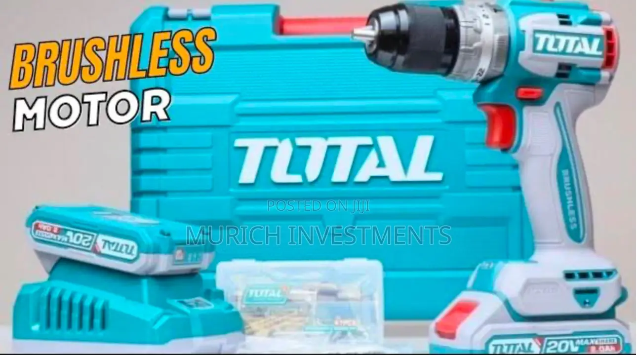 Total Li-Ion Compact Brushless Impact Drill 20V 55nm