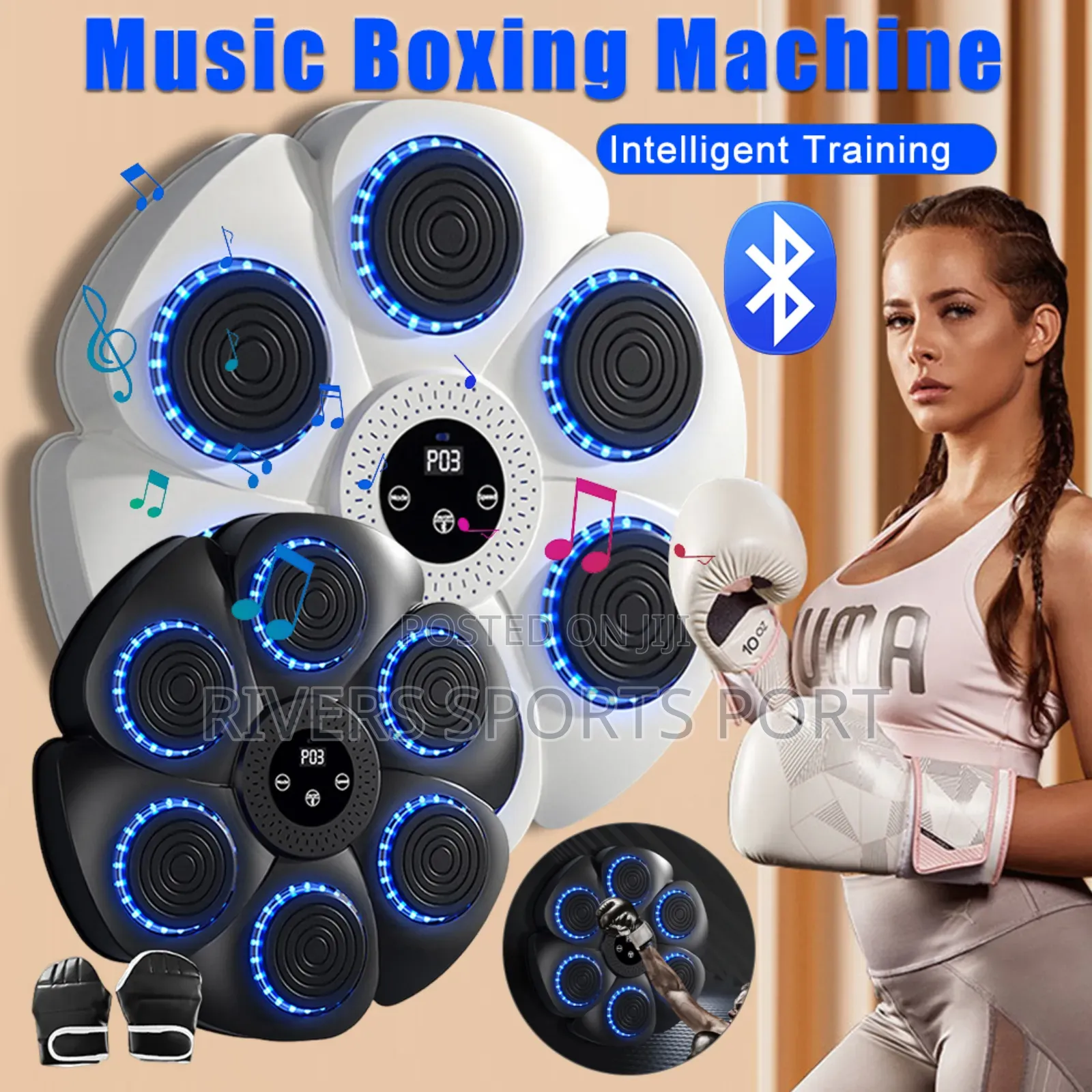 Smart Music Boxing Machine Wall Target Training Punching Bag