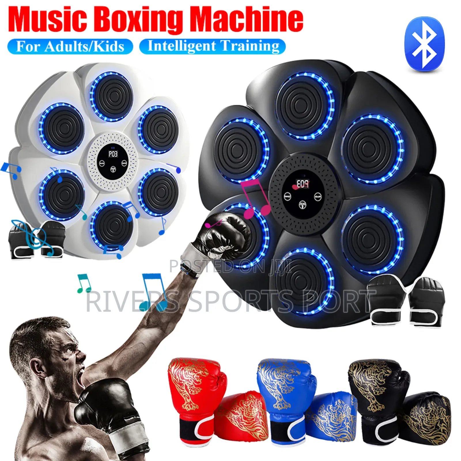 Smart Music Boxing Machine Wall Target Training Punching Bag