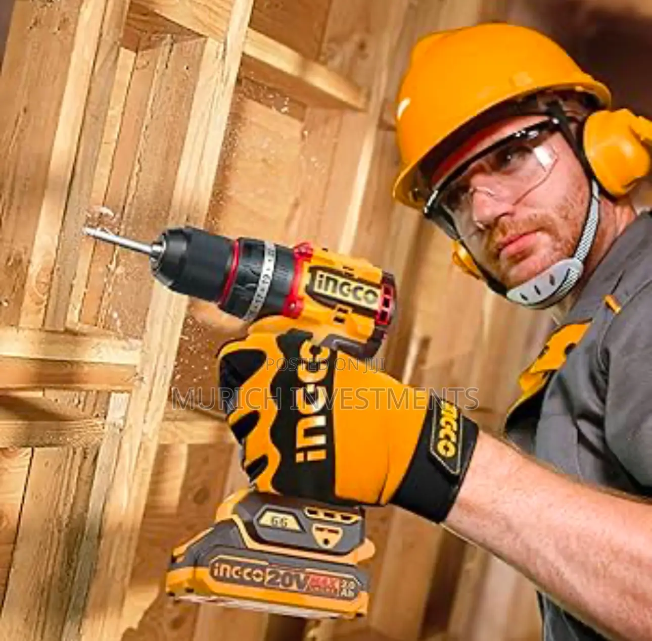 INGCO Compact Brushless Cordless Impact Drill CIDLI20558