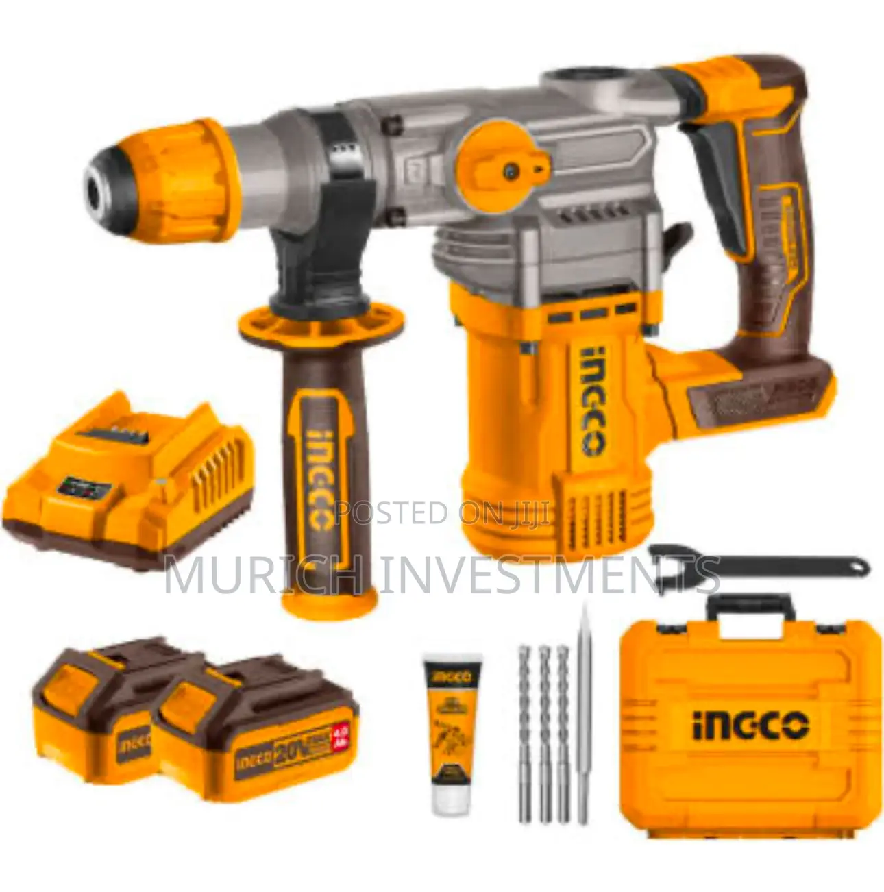 Lithium-Ion Cordless Rotary Hammer 20v INGCO – CRHLI202882