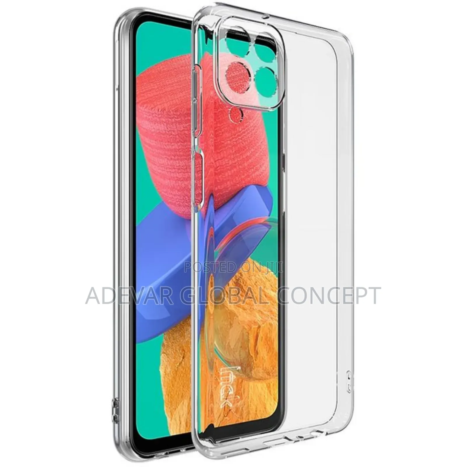 Samsung Galaxy M33 5G Global Transparent Phone Case Pouch