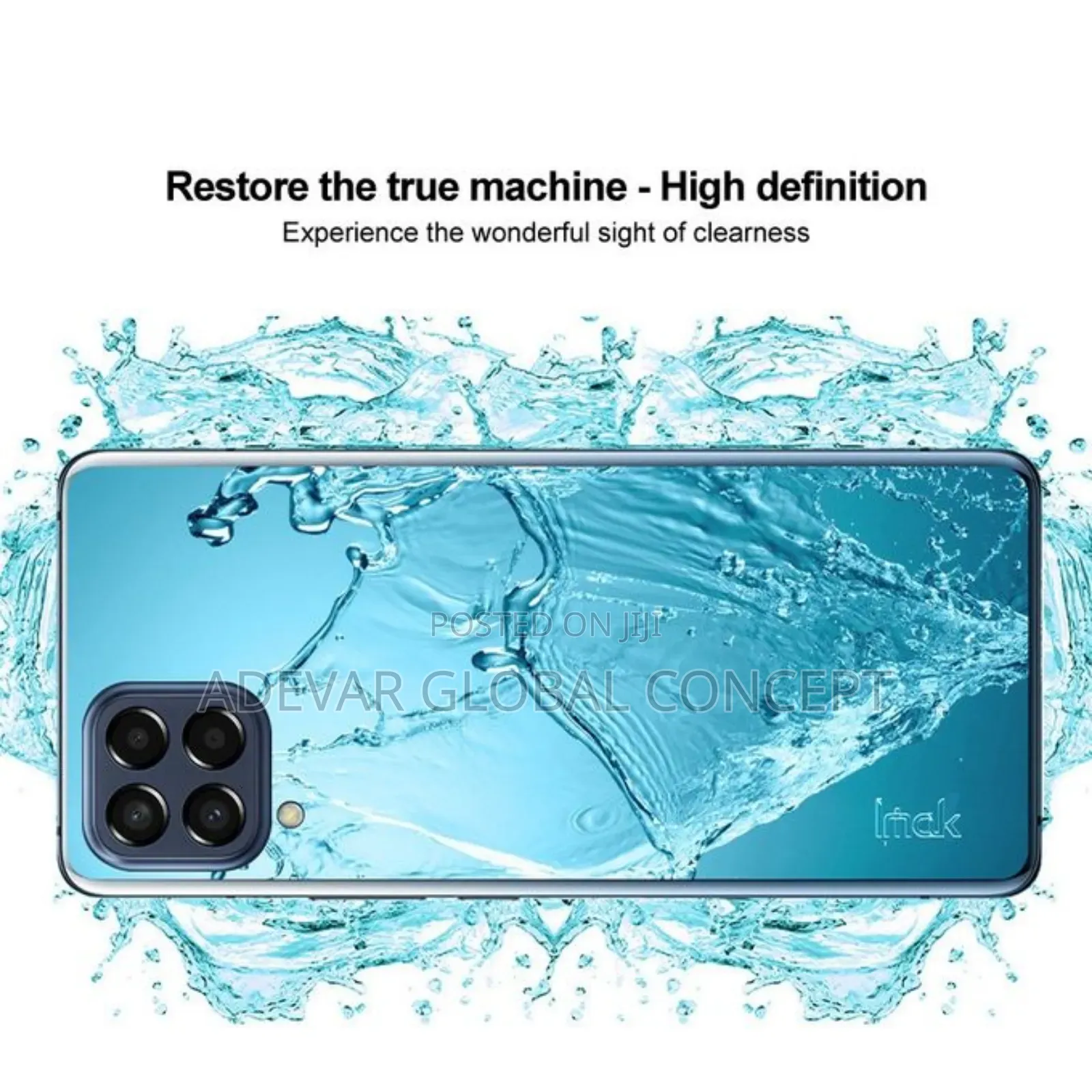 Samsung Galaxy M33 5G Global Transparent Phone Case Pouch