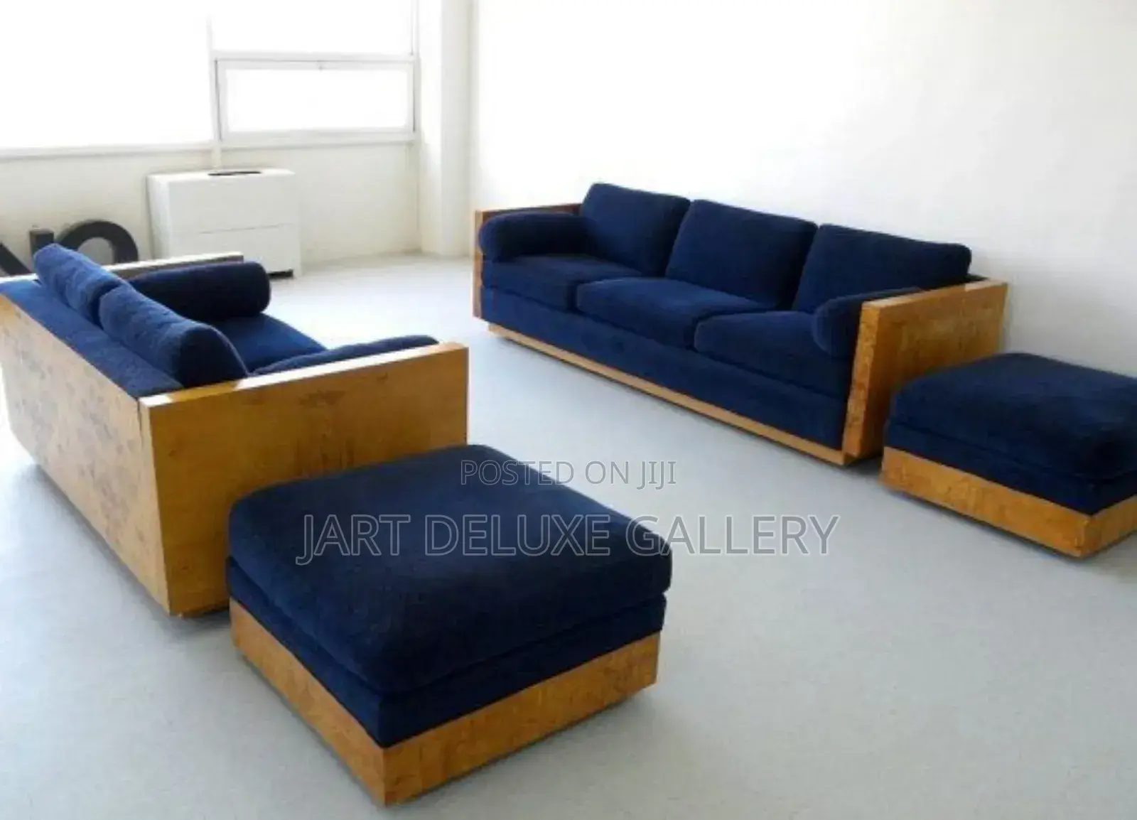 Stylish Natural Timber Sofa Set