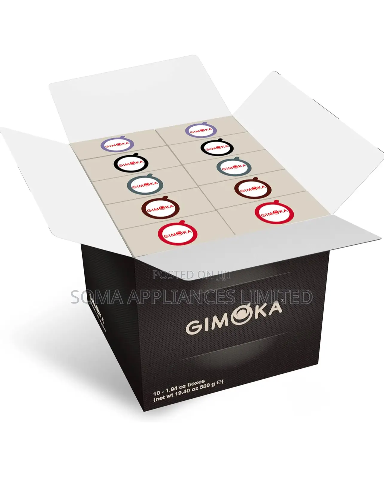 Gimoka Cofanetto D’Assaggio Nespresso 100caps (5 Flavors)