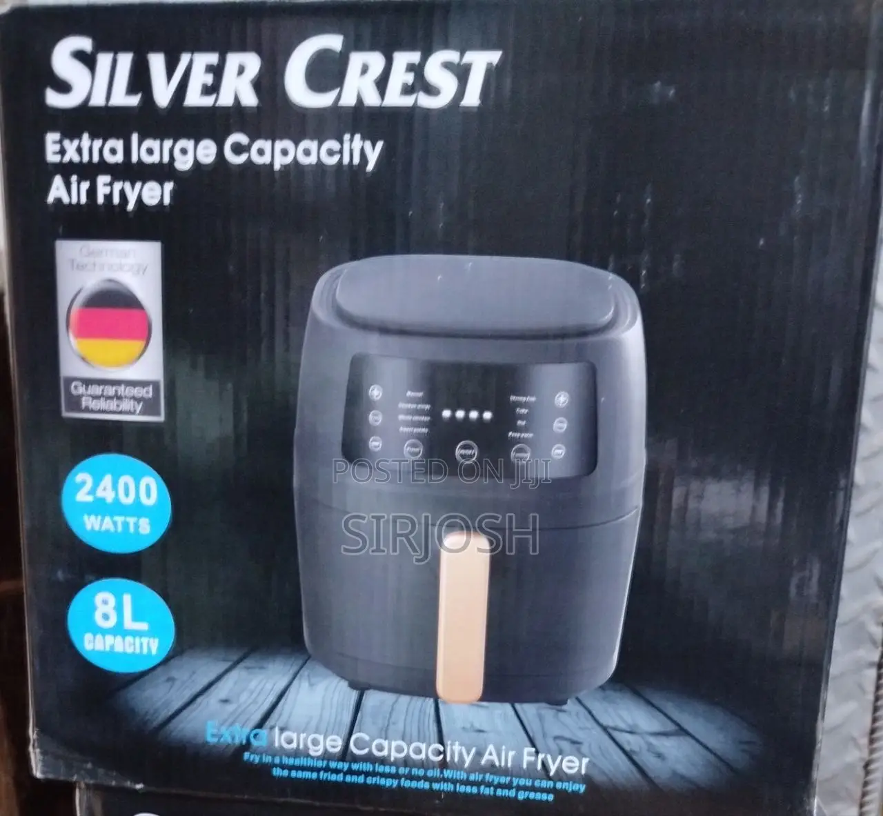 8L Silver Crest Air Fryer