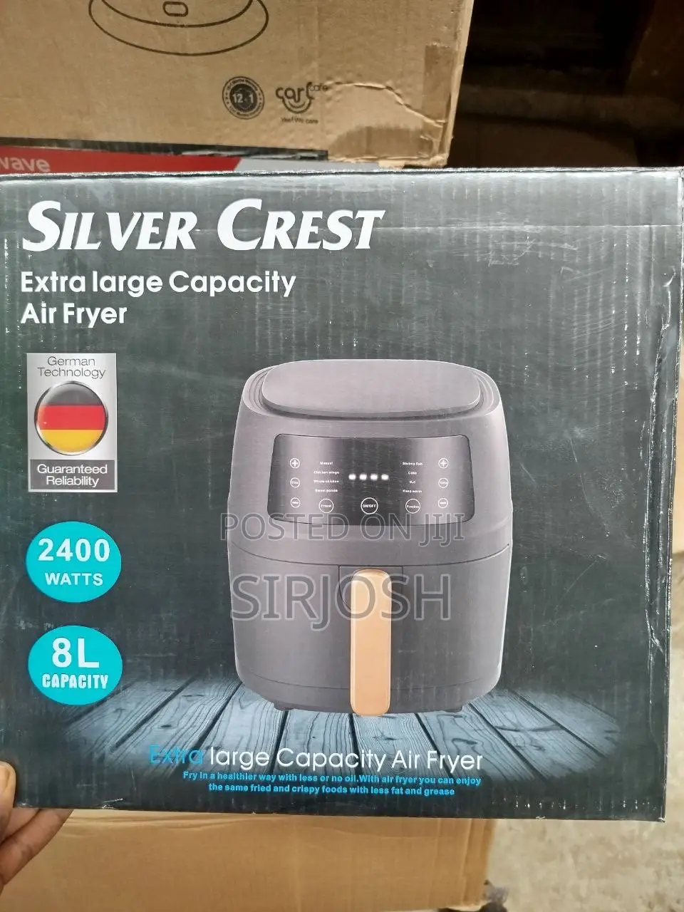 8L Silver Crest Air Fryer