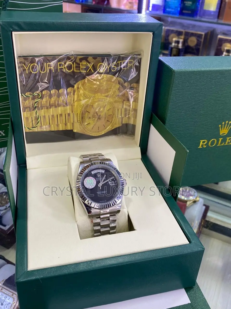 Rolex High Quality Luxury Men Chain Strap Wristwatch