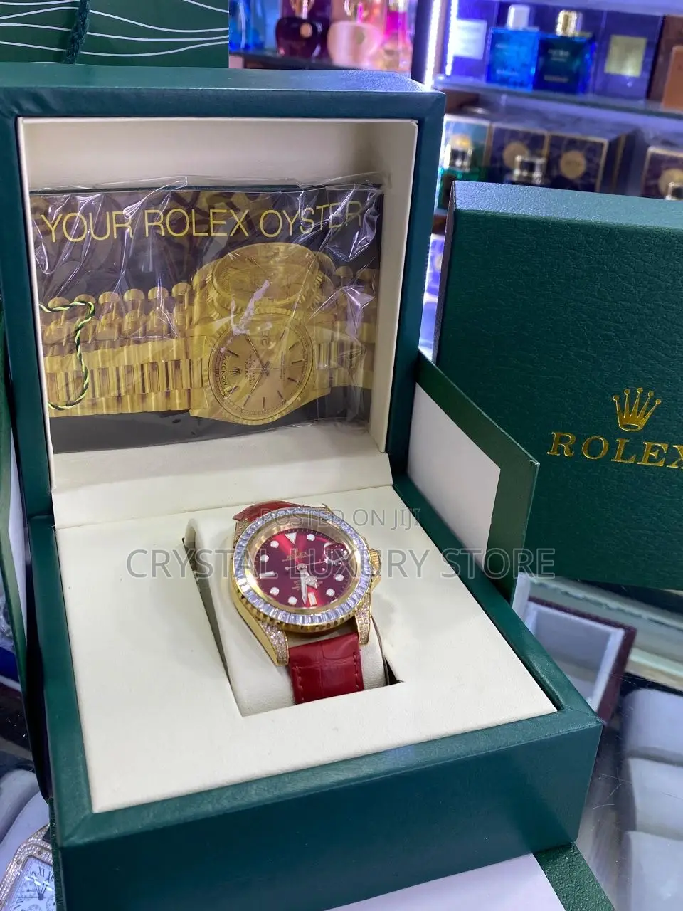 Grade AAA Rolex Quality Luxury Men Chain Strap Wristwatch