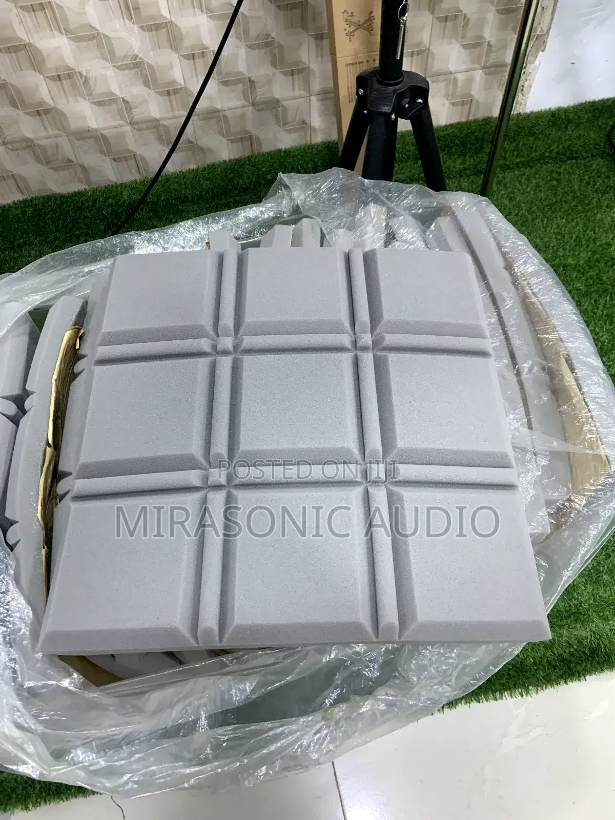 Grey Color Studio Acoustic Foam