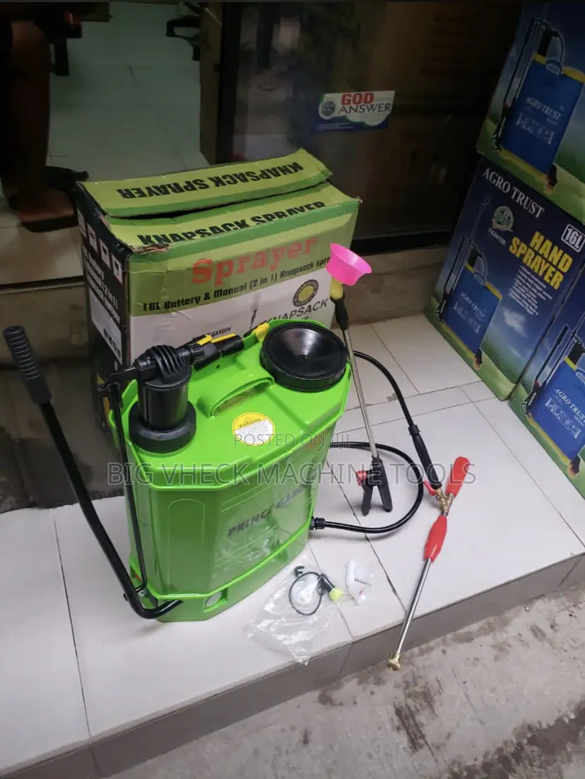 Original Battery and Manual Sprayer (2 in 1 )